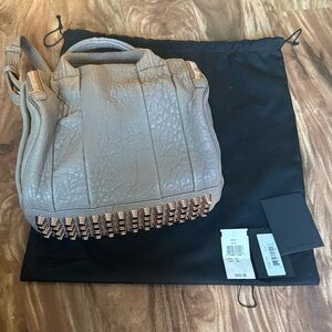 Alexander Wang Y2K Studded Rocco Bag in Latte Like New